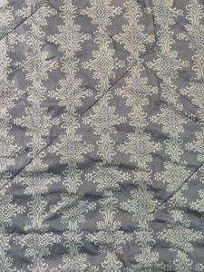 Floral Pattern Quilted Throw Blanket