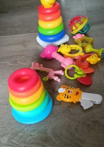 Baby Rattles And Stack Rings
