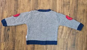 Unisex Kids Striped Sweater