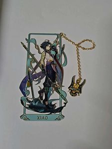 Genshin Impact Xiao Steel Bookmark ✨