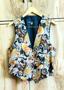 Printed Vest Size-38