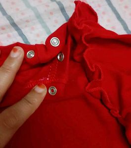 Red Polka Dot Baby Dress