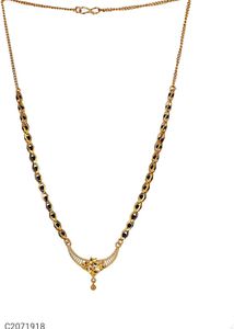 Traditional Gold-Plated Daily Wear Mangalsutra
