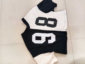 Korean T-shirts, 6pcs