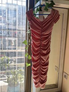 Ruched Bodycon Mini Dress