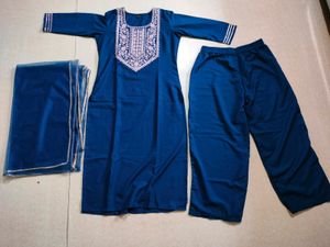 Navy Blue Kurta Set✨