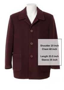 Burgundy Blazer - Stylish &amp; Warm