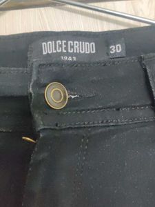 Black Dolce Crudo Jeans