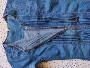 Denim Kurta For Women