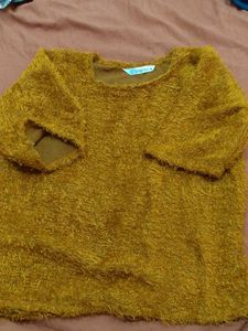 Cozy Fuzzy Knit Top
