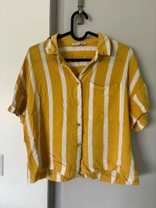 Yellow Shirt Top size M