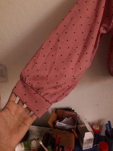 Pink cute Korean Crop Top S Or M Size