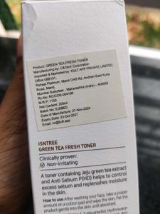 Isntree Green Tea Toner