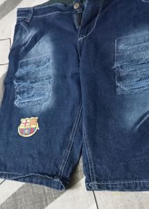 Cotton Jeance Shorts..