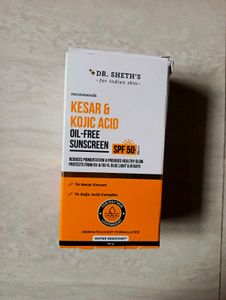 Dr. Sheth's Kesar Sunscreen