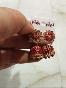 ♥️ red earings