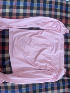 Pink Off-the-Shoulder Top