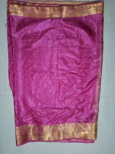Rose Colour Festive Saree