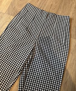Zara Gingham Checkered Pants