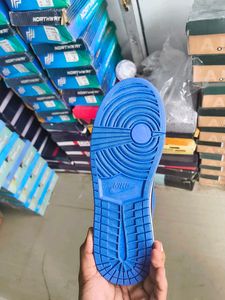 Nike Air Jordan High Neck Navy Blue Shoes 🚨