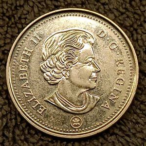 Canadian 5 Cent Coin