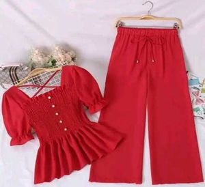 Womans Top And Bottom Set