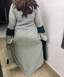 Emerald Green Asymmetrical Dress