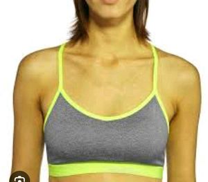 Gray Sports Bra