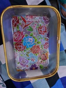 Floral Serving Tray