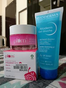 Sealed Plum Gel &amp; BIODERMA Facewash