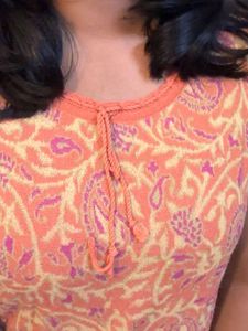 Printed Sleeveless Top (item 38)