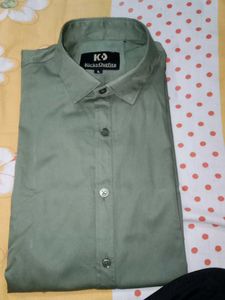 Plain Green Colour Shirt