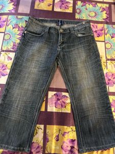 Hot Y2k Capri Denim Pants