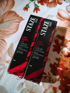 Staze Liquid Lipstick ~ 01 & 03 Shade