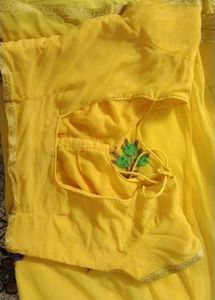 Yellow Saree