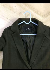 Elegant Olive Coat