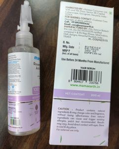 Mamaearth Rosemary Water Anti Hairfall Spray