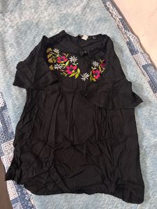 Floral Embroidered Top