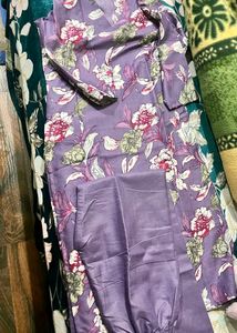 Floral Print Kurta Set