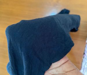 Bossini Black Smocked Top