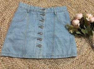 Cute Denim Skirt