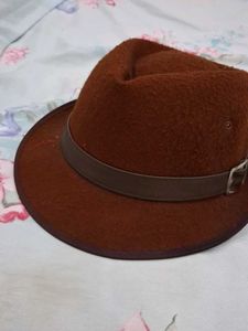 Vintage Brown Thailand Hat