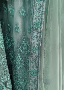 Seafoam Green Lehenga Choli Set