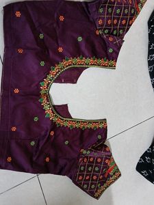 Machine Work Ready Made Blouse New