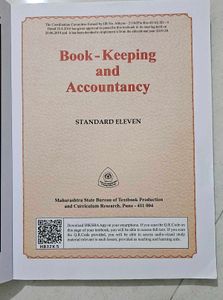 Book-Keeping &amp; Accountancy Std 11