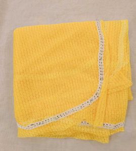 Yellow Embroidered Dress Material