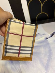 Burberry Check Bi-fold Wallet