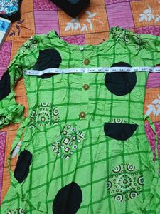 Beautiful green gown