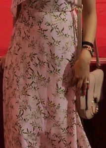 Floral Shoulder Strap Dress