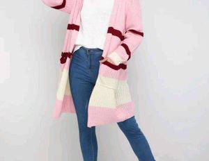 Winter Pink Shrug